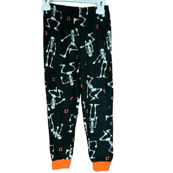 Girls Halloween Skeletons Pajama Set - Picture 5 of 11